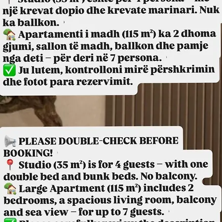 Apartment Oyster Seaview