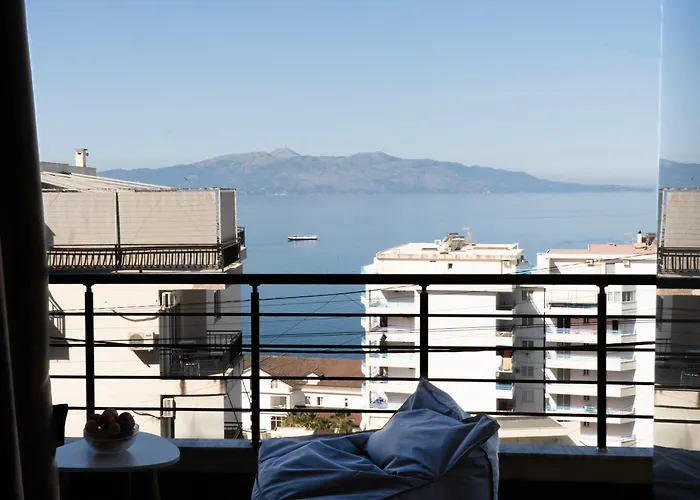 公寓 Oyster Seaview Sarandë