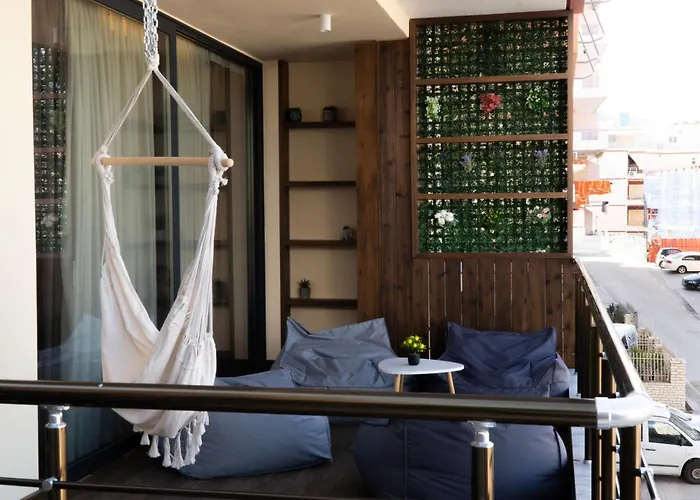 Oyster Seaview 公寓 Sarandë